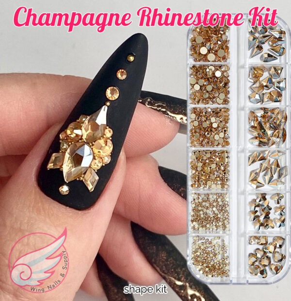 Champagne Rhinestone Kit